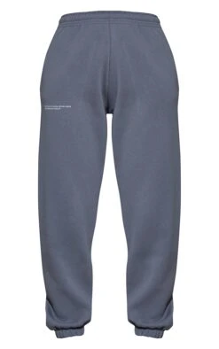 PRETTYLITTLETHING Logo Charcoal Grey Est 2012 Cuffed Sweatpants Charcoal Grey -Prettylittlething c32dbc7f50dd307135c6adbc4c316304a320e51d CMT8553 5