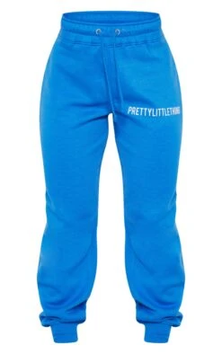 PRETTYLITTLETHING Blue Logo High Waisted Cuffed Sweatpants Blue -Prettylittlething c3824ccdab8db4bc54c0e844877787db8a672c26 cna7287 5