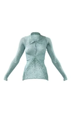 Prettylittlething Khaki Space Dye Button Front Cardigan Khaki -Prettylittlething c80e59fd71802fb2eef712af84ce8c6a4c64a59e cne7550 5