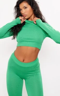 Prettylittlething Bright Green Knitted Fitted Leggings Bright Green -Prettylittlething c85b297cae366623ec7f29959bdd40bf2376340e cng2722 4