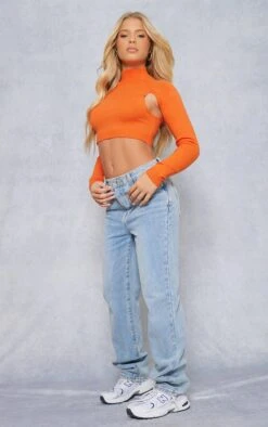 Prettylittlething Orange Soft Knit Cut Out Crop Sweater Orange 7 Prettylittlething Orange Soft Knit Cut Out Crop Sweater Orange -Prettylittlething c9087e385c07d607c0ae4ac4cd947ab285dc0183 cnf4777 3