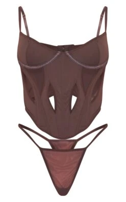 Prettylittlething Charcoal Cutout Detail Underwired Corset Lingerie Set Charcoal 9 Prettylittlething Charcoal Cutout Detail Underwired Corset Lingerie Set Charcoal -Prettylittlething d2f08f6ce2eb0b90e7ec48f0eb1bbc289ef2d7f9 cng4716 5