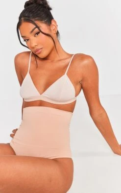 Prettylittlething Nude Sculpted High Waisted Thong Nude -Prettylittlething d36e6f5bdff62ddc7e2175c1e1a3c797acf7e8fd cnh2805 3
