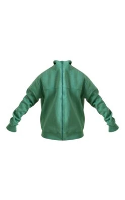 Prettylittlething Dark Teal Seam Detail Zip Track Top Dark Teal -Prettylittlething d98d9b42b6d957d138af59066f68f3ce90d174d4 cna3866 5