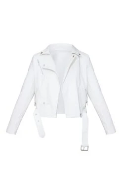Prettylittlething White Faux Leather Regular Fit Belted Biker Jacket White 9 Prettylittlething White Faux Leather Regular Fit Belted Biker Jacket White -Prettylittlething e3859420910b5d3e7166a5e5610358467ef306bc cms3799 5
