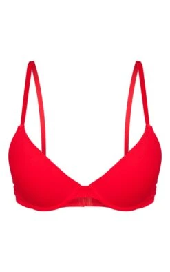Prettylittlething Red Soft Touch Cotton T-shirt Cup Size Bra Red -Prettylittlething e8a6c2e0a235101f2c861b6978b1c0d53e71c4fc cng3753 5