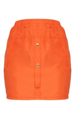Prettylittlething Orange Shell Suit Mini Skirt Orange -Prettylittlething ea2a0c13a3b3fce444eac2e667a7479aaa12489a CLV1388 3