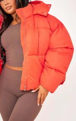 Prettylittlething Tomato Red Peached Oversized Hooded Puffer Coat Tomato Red 8 Prettylittlething Tomato Red Peached Oversized Hooded Puffer Coat Tomato Red -Prettylittlething f5933421301142decbc1cb99a53fd10a647ffd77 cnf7783 4