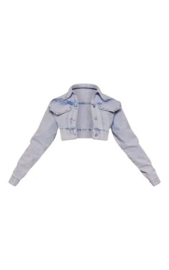 Prettylittlething Light Blue Wash Super Cropped Boxy Denim Jacket Light Blue Wash 9 Prettylittlething Light Blue Wash Super Cropped Boxy Denim Jacket Light Blue Wash -Prettylittlething f6eaf335eccac1d362493b583f0ccf23a897c648 cnd9412 5