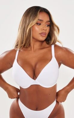 Prettylittlething White Soft Touch Cotton Full Coverage Dd+ Cup Size Bra White 8 Prettylittlething White Soft Touch Cotton Full Coverage Dd+ Cup Size Bra White -Prettylittlething fa1c1f9371d1c09976e4293f289577d5ba1d6133 cng2772 4