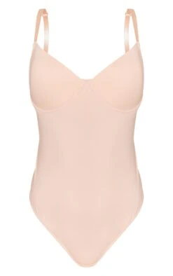 Prettylittlething Nude Sculpted Strappy Bodysuit Nude -Prettylittlething fd25765084f09517d815501fd48494f38dcf7153 cnh2796 5