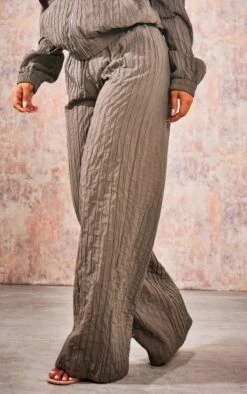 Prettylittlething Charcoal Nylon Straight Leg Pants Charcoal 6 Prettylittlething Charcoal Nylon Straight Leg Pants Charcoal -Prettylittlething ffdffbd8efa34327e6570403e1598b65fe547ec4 cng5008 2