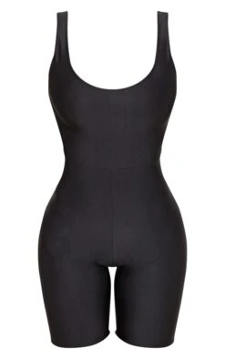 Prettylittlething Black Scoop Neck Unitard Black -Prettylittlething fff677b45d835eefe6093c9ee7d1648bceef3c93 CMF2549 6